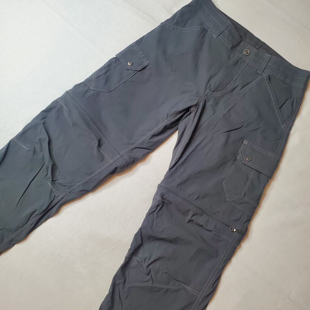 Kuhl Men's Size 30x32 Renegade Convertible Cargo Pants Gray 5138